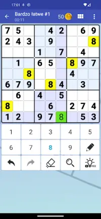 Sudoku - Klasyczna łamigłówka Screen Shot 0