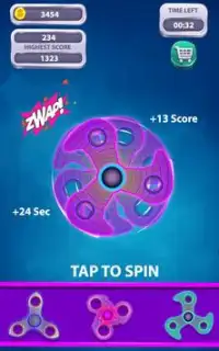 Fidget Color Spinner Screen Shot 1