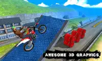 Crazy bike stuntman BMX tracks Screen Shot 3