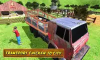 Poultry Farm Simulator Countryside Tractor Driver Screen Shot 0