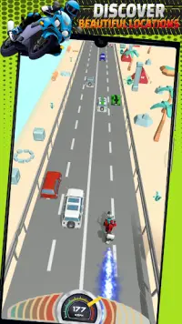 Cartoon Bike Race Game 🏍: Moto Racing Motu Game Screen Shot 11