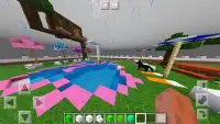 Pink House Minecraft for Girls Princess Games Screen Shot 3