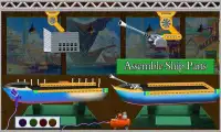 البحرية أسطول سفينة مصنع: قارب باني وصانع اللعبة Screen Shot 1
