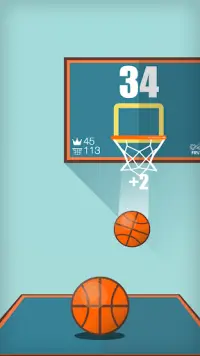 Basketball FRVR - Menembak hoop dan slam dunk! Screen Shot 3