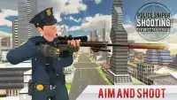 قناص الشرطة اطلاق النار العصابات الحقيقية 2017 Screen Shot 4