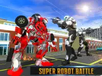 Superhero Robot Car Battle Sim Screen Shot 5