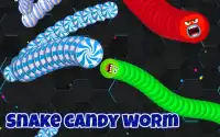 Worm Candy io - Snake Candy Sliter Screen Shot 5