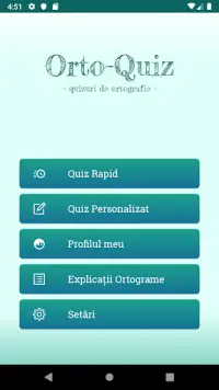 Orto-Quiz : Teste de ortografie Screen Shot 0