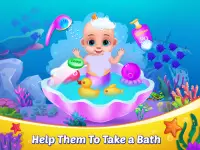 Mermaid Mom & Baby Care Game Screen Shot 0