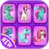 Princess Pets Memory Match Game