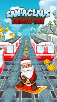 Santa Rail Rush Challenge Screen Shot 1