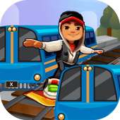 Super Subway Fun Rush 3D. Railway Runner