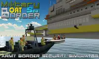 Military Boat Sea Border Sim Screen Shot 3
