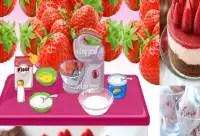 Kochen Spiele Erdbeeren mit Sahne Screen Shot 3