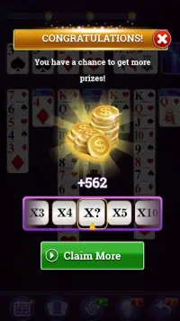 Lucky Solitaire - Play Cards Screen Shot 1