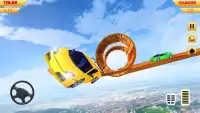 Impossible Xtreme Car Stunts: Sky High Tracks Sim Screen Shot 7
