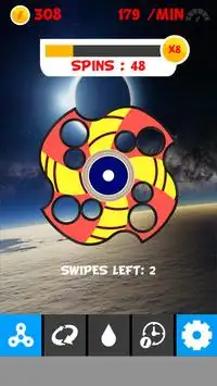 Fidget Spinner Galaxy Screen Shot 1