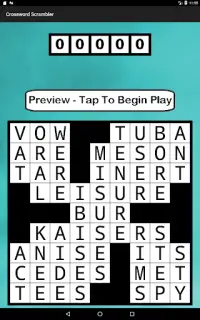 Crossword Scrambler Screen Shot 18