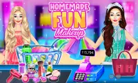 घर का बना मेकअप किट: लड़कियों के लिए मेकअप गेम्स Screen Shot 0