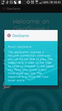 GeoGame Screen Shot 1