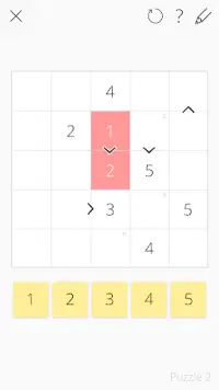 Futoshiki 101 - Sudoku-style number puzzle game Screen Shot 0