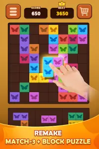 Triple Butterfly: block puzzle Screen Shot 0