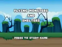 Flying Monsters And Shelters Screen Shot 0