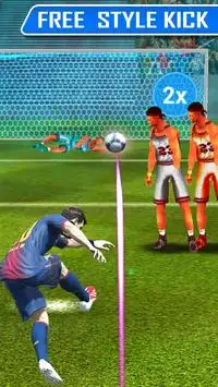 Fußball kicken Perfect Football Penalty Kicks Screen Shot 1