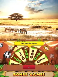 Safari Animals Slots Free Screen Shot 8