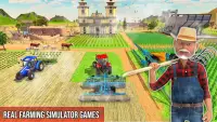 농장 트랙터 마을 수확 시뮬레이션 Screen Shot 1