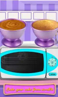 Regenboog Doll Cake Maker Chef Screen Shot 2