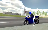 motorbike driver 3D Screen Shot 19