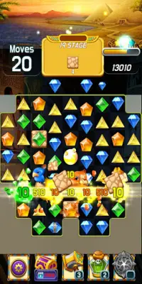 Jewels Magic Quest: Match 3 Puzzle Screen Shot 0