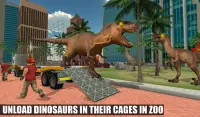 Off-Road Jurassic Zoo World Dino Transport Truck Screen Shot 7