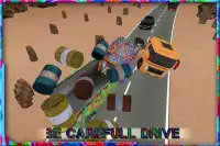 माल ट्रक चलाना 3 डी खेल Screen Shot 24