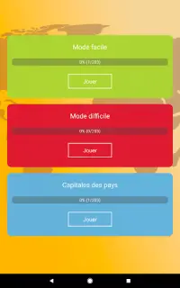 Quiz Géographie: Pays, Cartes, Capitales Screen Shot 10