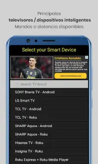 Smart TV Remote Control Screen Shot 2