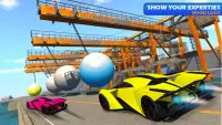GT Cars Impossible Stunt Races Screen Shot 1