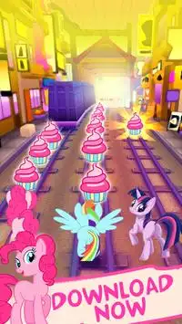 Subway My Littel Adventure Run Pony Screen Shot 1