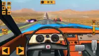 राजमार्ग शहर यातायात ड्राइव-परम कार रेसर सिम Screen Shot 7