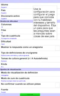 Crucigrama Español   Screen Shot 21