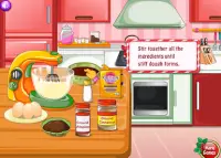 cookies cooking girls game Screen Shot 1