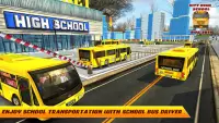 City High School Bus 2018: Driving Simulator PRO Screen Shot 4