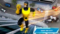 Light Speed Hero Rescue City : Flying Rope Hero 3d Screen Shot 3