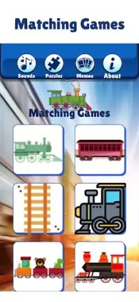 ကလေးတွေရထားလမ်းများအတွက်မီးရထာ Screen Shot 3