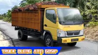 Truck Canter Oleng Anti Gosip Minimalis Simulator Screen Shot 1