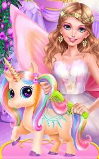 Fairy Princess Unicorn Salon Screen Shot 5