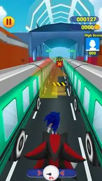 Super Sonic Subway Dash Screen Shot 4