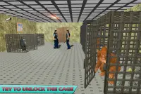 고릴라 탈출 도시 감옥 생존 Screen Shot 7