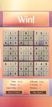Sudoku Sakura - Free Sudoku Classic Logic Puzzles+ Screen Shot 6